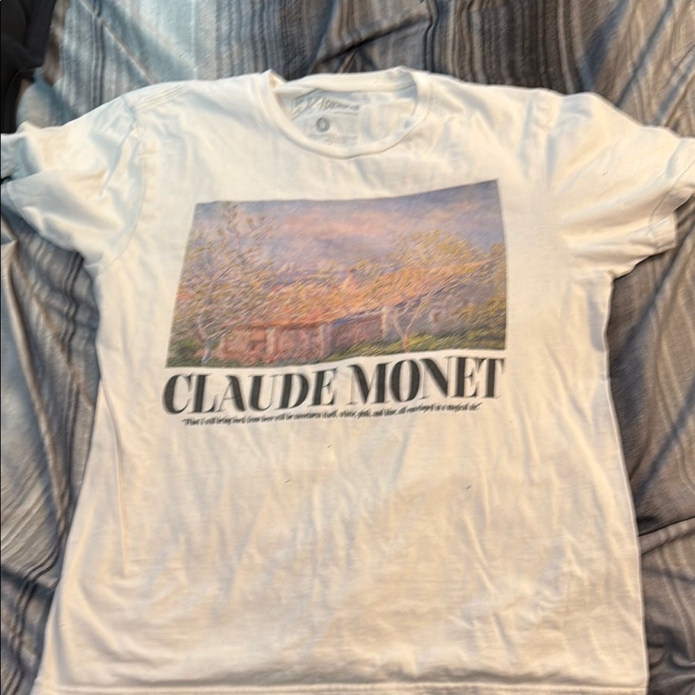 Claude Monet White T-Shirt